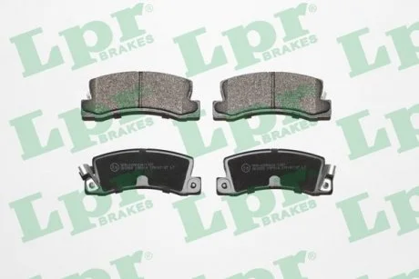 - Гальмівні колодки до дисків (R, S) LPR 05P514