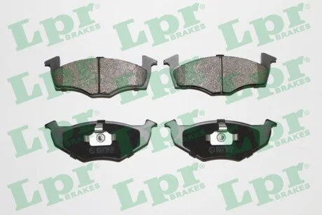 Гальмівні колодки, дискові LPR 05P627