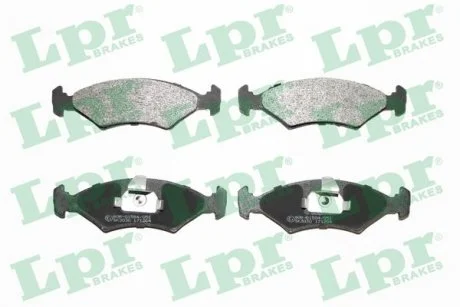 Тормозные колодки, дисковые LPR 05P669