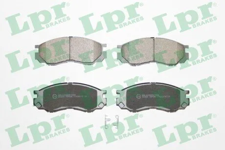 - Гальмівні колодки до дисків (F, V, з датчиком) LPR 05P686 (фото 1)