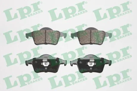 - Гальмівні колодки до дисків (R, S) LPR 05P705