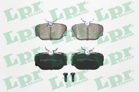 Тормозные колодки LPR 05P729