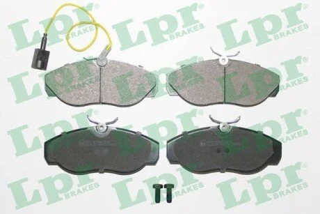 Гальмівні колодки, дискове гальмо (набір) LPR 05P773