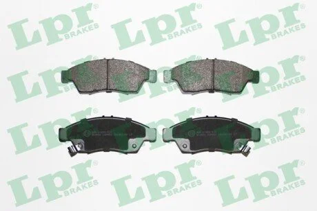 Гальмівні колодки, дискове гальмо (набір) LPR 05P852