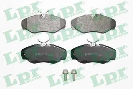 Гальмівні колодки, дискове гальмо (набір) LPR 05P908