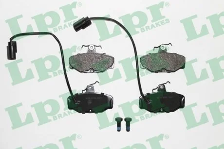 Тормозные колодки LPR 05P987