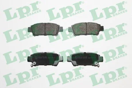 - Гальмівні колодки до дисків (R, S) LPR 05P996