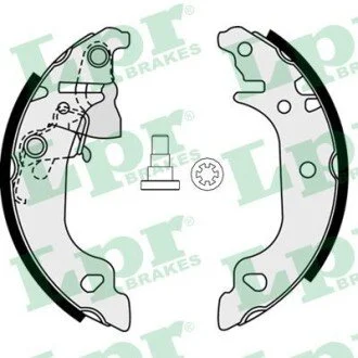 Гальмівні колодки, барабанні LPR 07920