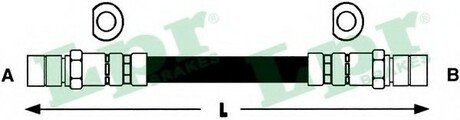 Шланг тормозной LPR 6T47453 (фото 1)