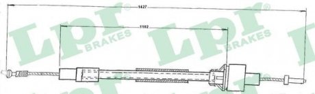 Тросик зчеплення LPR C0094C