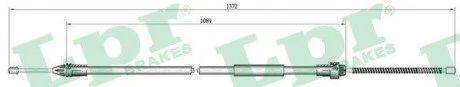 Трос ручного гальма LPR C0134B