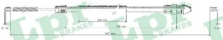 Тросик стояночного тормоза LPR C0369B