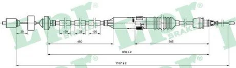 LINKA SPRZ. RENAULT LAGUNA I LPR C0471C