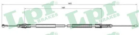 Трос ручного тормоза LPR C1040B