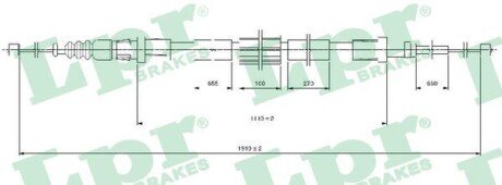 LINKA HAM. CITROEN C3 PICASSO LPR C1687B