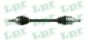 Піввісь Dacia Duster 10-18 (L) (25x26x703) LPR DS52727 (фото 1)