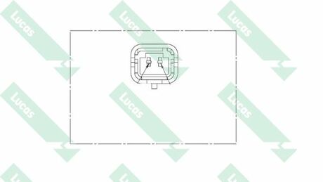 Датчик положення коленвалу LUCAS SEB1648 (фото 1)