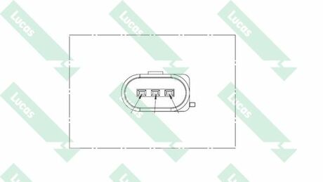 Датчик положения коленвала LUCAS SEB870 (фото 1)