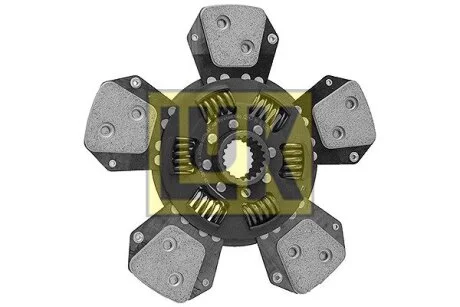 Диск зчеплення керамічний (280мм кількість плавників: 5) DEUTZ FAHR 310, 320, 320 P, 60, 60 E, 65, 70, 70 E, 75, 75 PROFILINE, 60 2WD, 60 4WD, 60 HD, 60 HD E1, 60 LD, 65 F KEYLINE, 75 F KEYLINE LuK 328084610