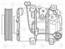 Компрессор кондиционера для а/м Kia Sorento II (12-) 2.4i (после рестайл.) LUZAR LCAC 0832 (фото 3)