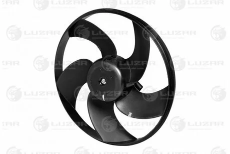 Электровентилятор охлаждения Peugeot 206 (00-) 1.6i / 1.1i / 1.4i / 2.0i LUZAR LFc 20206