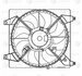 Электровентилятор охлаждения для а/м Hyundai Santa Fe II (06-) 2.2D/2.7i (с кожухом) (LFK 0802) LUZAR
