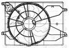 Е/вентилятор охолодження з кожухом KIA Sorento III (14-) 2.4i LUZAR LFK 08C5 (фото 3)