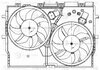 Електровентилятор охолодження з кожухом (2 вент.) Fiat Ducato (06-) LUZAR LFK 1680 (фото 3)