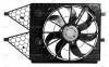 Электровентилятор охлаждения с кожухом для а/м VW Polo (10-)/(20-)Skoda Rapid (12-)/(20-) LUZAR LFK 1853 (фото 2)