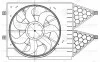 Электровентилятор охлаждения с кожухом для а/м VW Polo (10-)/(20-)Skoda Rapid (12-)/(20-) LUZAR LFK 1853 (фото 3)