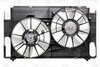 Электровентилятор охлаждения с кожухом (2 вент.) Toyota RAV 4 (13-) 2.0i LUZAR LFK 1920 (фото 2)