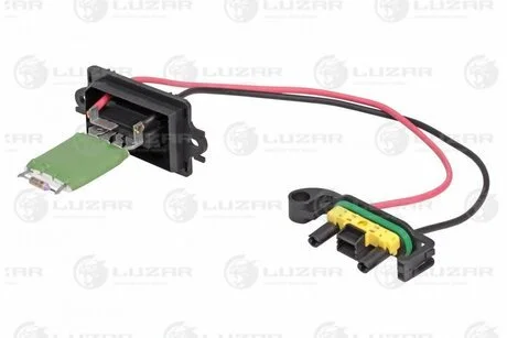 Фото 1 - резистор электровентилятора отопителя для а/м Renault Megane II (02-) LUZAR LFR 0908 Резистор электровентилятора отопителя для а/м Renault Megane II (02-) LUZAR LFR 0908 (фото 1)