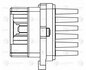 Резистор електровентилятора обігрівача для а/м Ford Focus II (05-)/Mondeo IV (07-) (auto A/C) LUZAR LFR 1077 (фото 3)