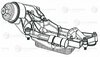 Радиатор масляный в сборе (теплообменник) Chevrolet Cruze (09-)/Opel Astra (H) (04-) 1.6i/1.8i LUZAR LOc 0504 (фото 3)