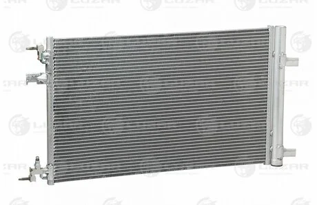 Радиатор кондиционера Astra J (10-)1.4T/1.6T/1.7CDTI/2.0CDTI с ресивером МКПП/АКПП LUZAR LRAC 0552