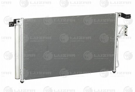 Радиатор кондиционера Santa fe 2.2/2.4/2.7 (06-) АКПП/МКПП LUZAR LRAC 0863