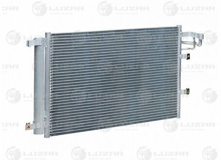 Радиатор кондиционера Cerato 1.5/1.6/2.0 (04-) АКПП/МКПП с ресивером LUZAR LRAC 08F2