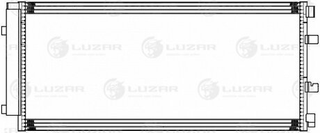 Радиатор кондиционера для а/м Renault Master (10-) 2.3CDTi LUZAR LRAC 0967