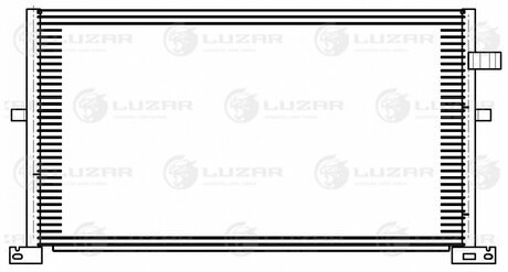Радіатор кондиціонера для а/м Ford Mondeo (00-) M/A LUZAR LRAC 1066 (фото 1)