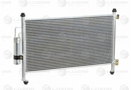 Радиатор кондиционера Civic 1.3/1.8 (06-) АКПП/МКПП с ресивером LUZAR LRAC 23SA (фото 1)