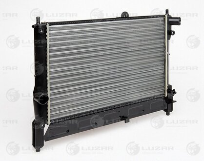 Радиатор охлаждения Ланос б/конд (алюм) LUZAR LRc 0563