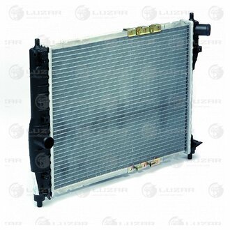 Радиатор охлаждения Ланос б/конд (алюм-паяный) LUZAR LRc 0563b
