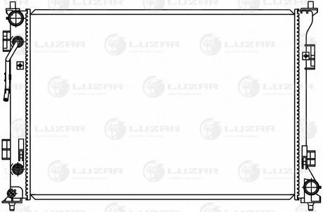 Радіатор охолодження для а/м Kia K5 (20-) 2.0i/2.5i LUZAR LRc 0880