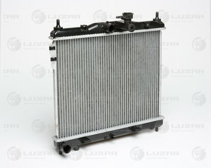 Радиатор охлаждения Getz 1.1/1.3/1.4/1.6 (02-) МКПП 478*370*16 (алюм) LUZAR LRc HUGz02110 (фото 1)