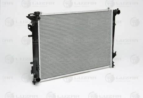 Радиатор охлаждения Sonata 2.4 (05-) АКПП (алюм) LUZAR LRc HUSo05380 (фото 1)