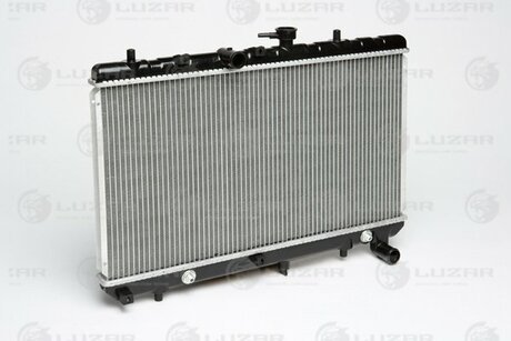 Радиатор охлаждения Rio 1.3/1.5 (00-) АКПП (алюм) LUZAR LRc KIRi05200