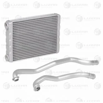 Радиатор отопителя Nissan Juke (F15) (10-) 202*162*26 (Трубки+хомуты, 2шт.) LUZAR LRh 14KA