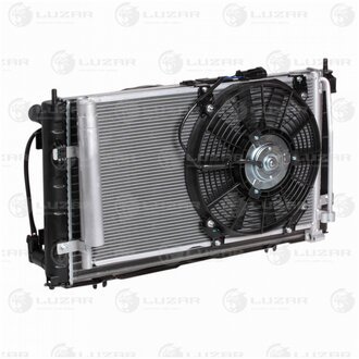 Радиатор охлаждения 2170 (+рад. кондиц+вентиляторы)(А/С Panasonic) LUZAR LRK 01272