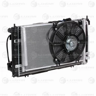 Радіатор охолодження 2170 (+ рад. кондиц + вентилятори) (А/С Panasonic) LUZAR LRK 01272