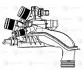 Термостат для а/м PSA C5 (08-)/508 (11-) 1.6i (з корпусом (LT 2072) Luzar